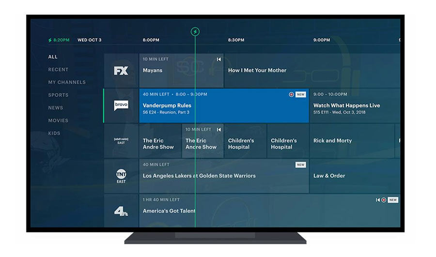 Hulu Live TV Guide